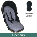 Seat Liner  Universal Style - Silver Star Design